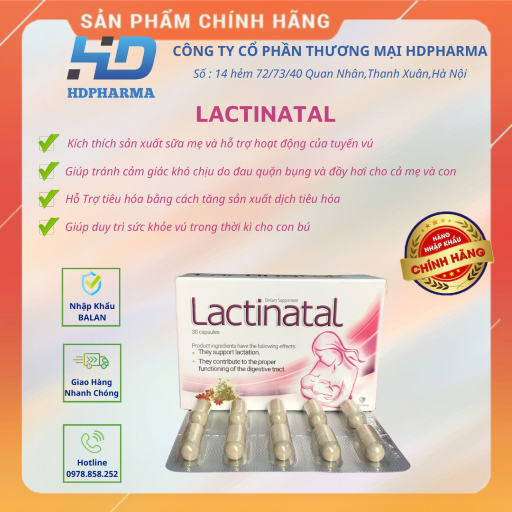 💥LACTINATAL (Thực phẩm tăng tiết sữa cho phụ nữ sau sinh)💥