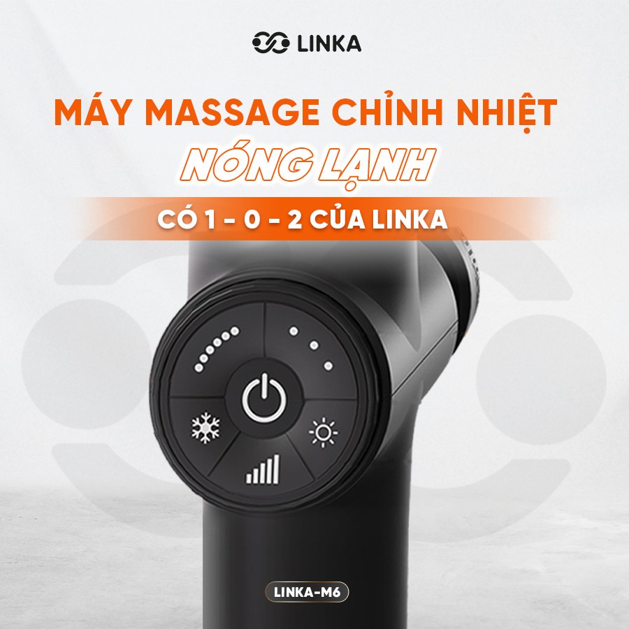 Trải Nghiệm Máy Massage Cầm Tay Đầu Chỉnh Nhiệt Nóng Lạnh Có 1 - 0 - 2 của LINKA
