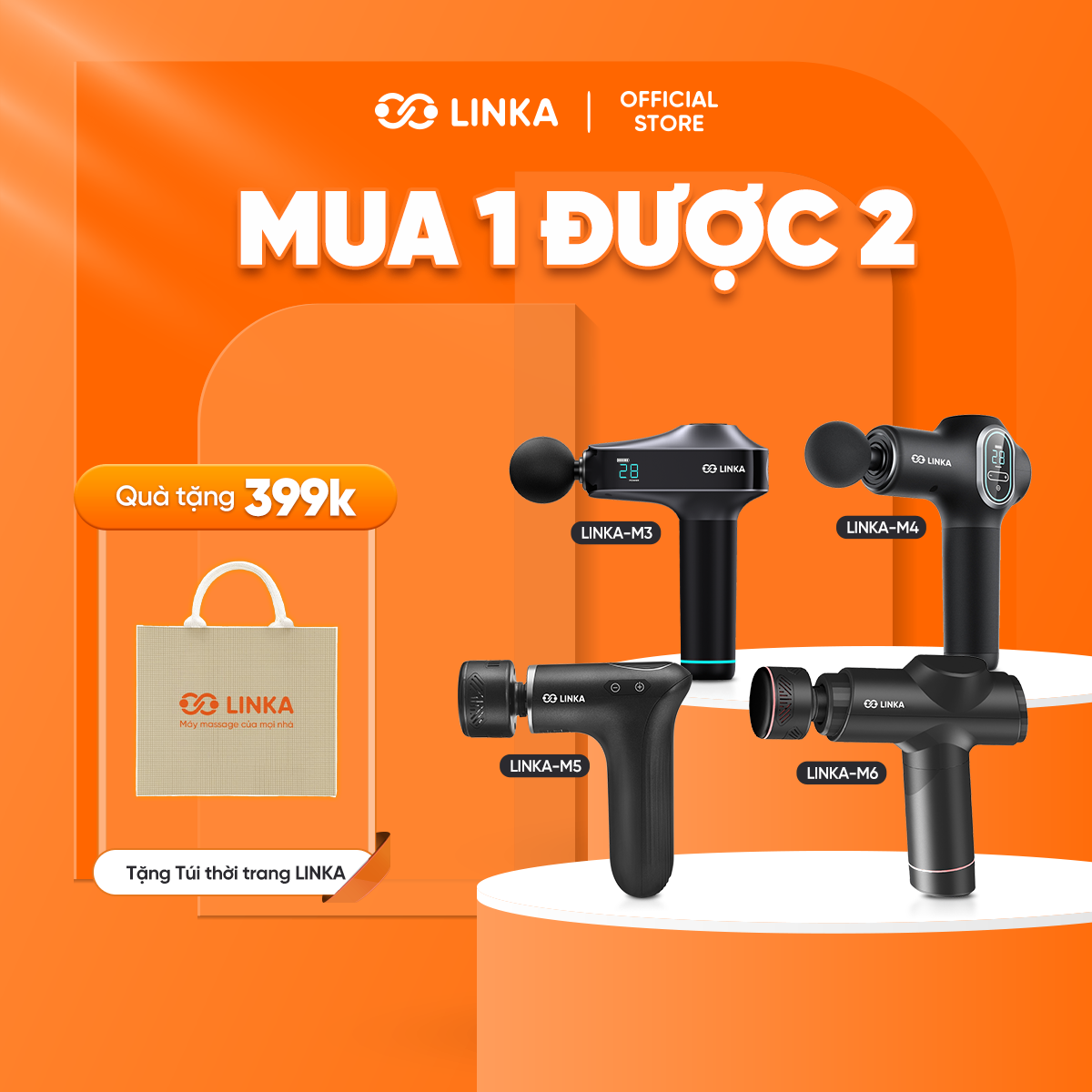 Mua 1 Được 2 - Nhận Ngay Túi Thời Trang Linka Cực Xịn