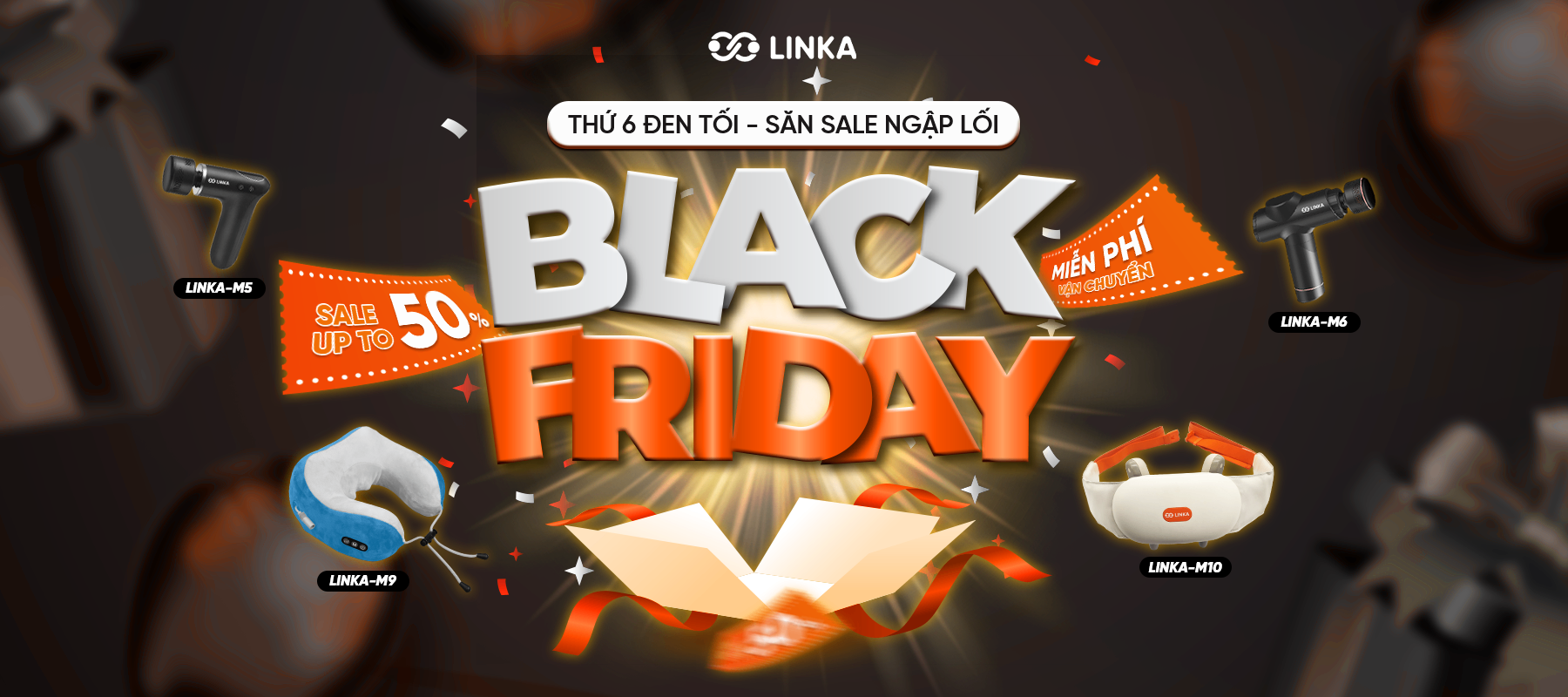 THỨ 6 ĐEN TỐI - SĂN SALE NGẬP LỐI
