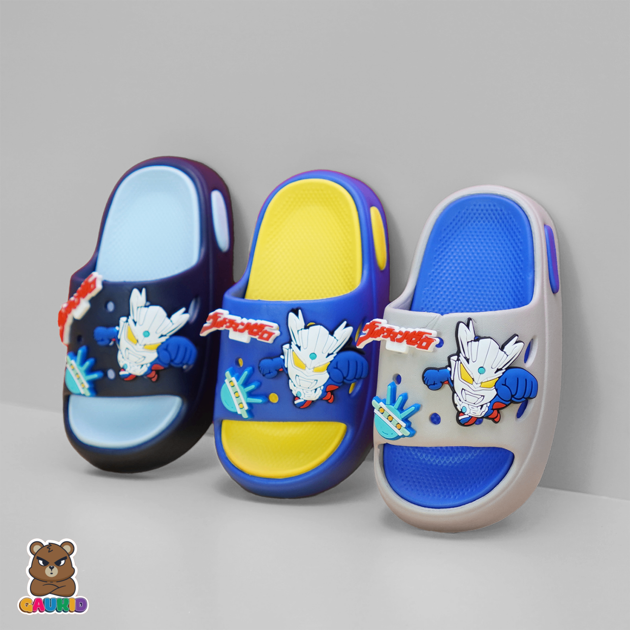 Dép Bánh Mì Ultraman Cho Bé Trai GAUKID-G17