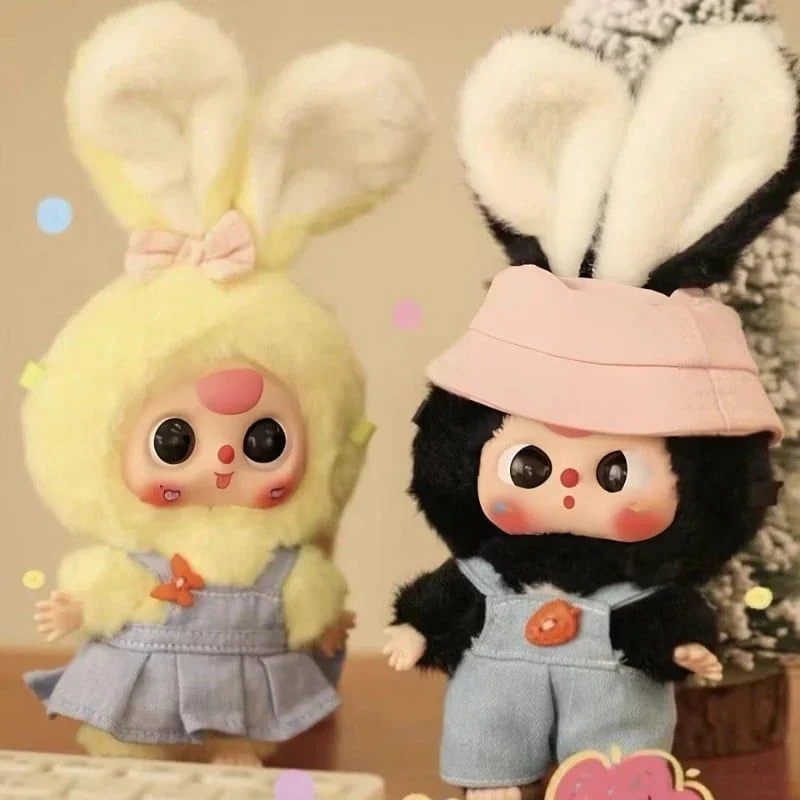 【正規通販】 Box Blind Baby Stuffed Rabbit Macaron - three ぬいぐるみ