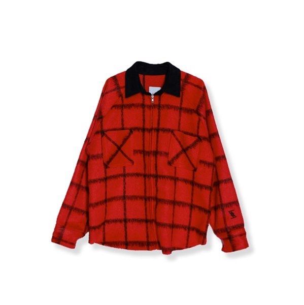 SALAMANDER ORANGE WOOL FLANNEL