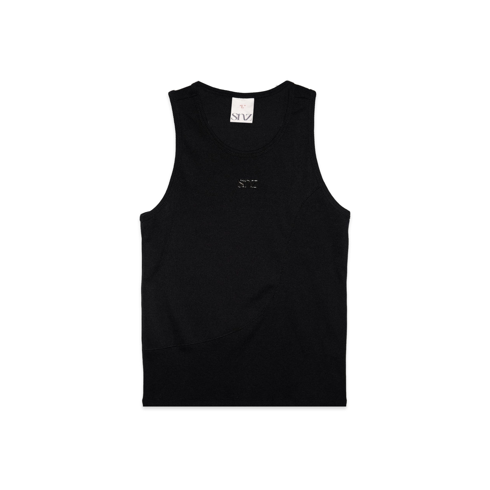 WAVY TANKTOP - BLACK