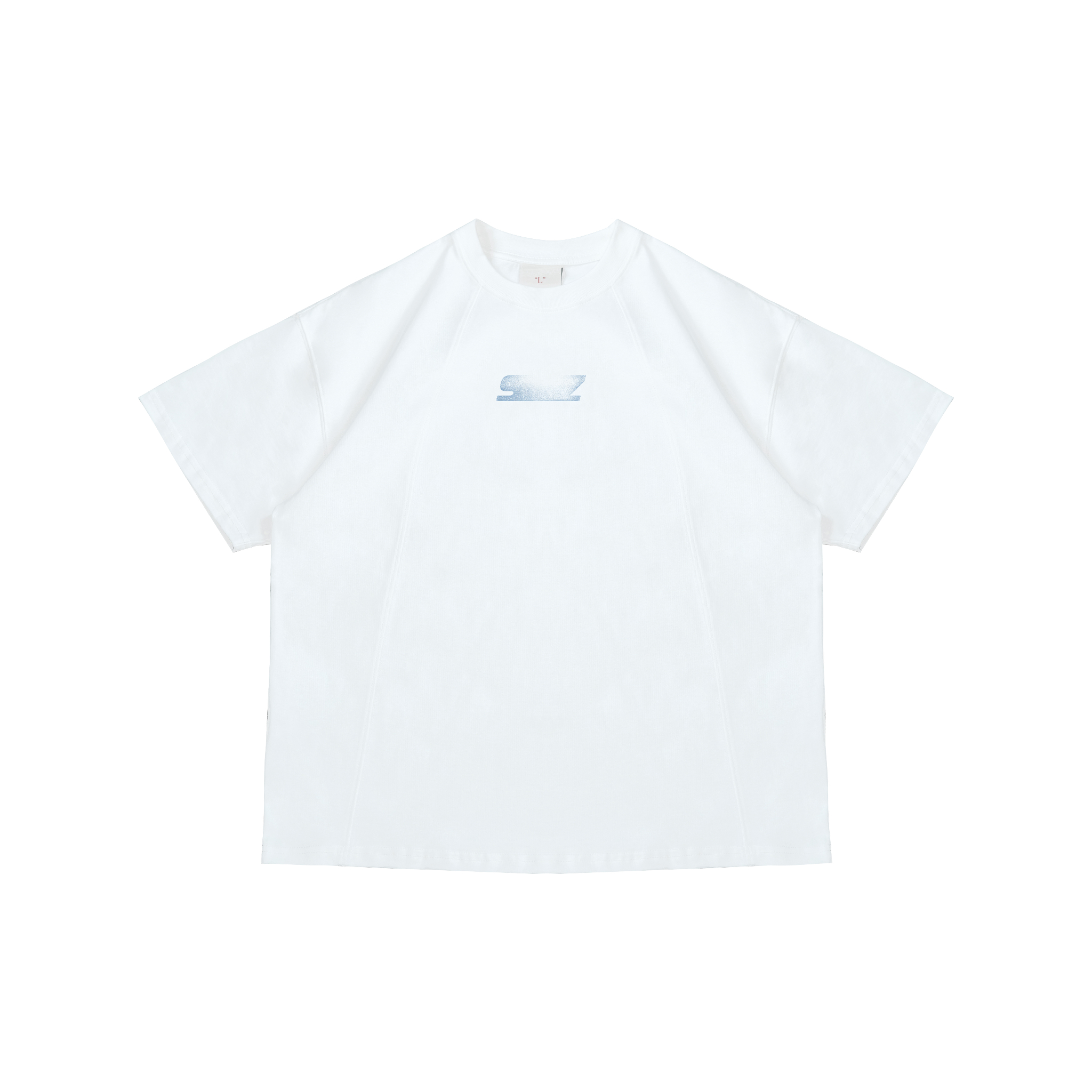 FADED LOGO T-SHIRT - WHITE