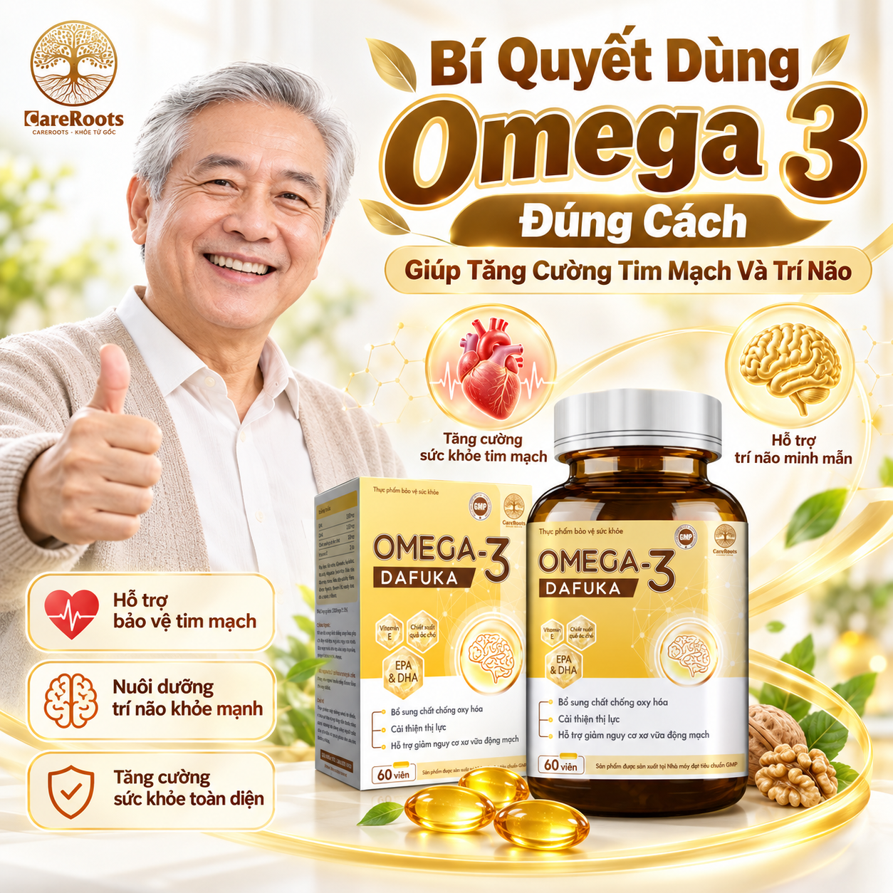 Bí Quyết Dùng Omega 3 Đúng Cách Giúp Tăng Cường Tim Mạch Và Trí Não
