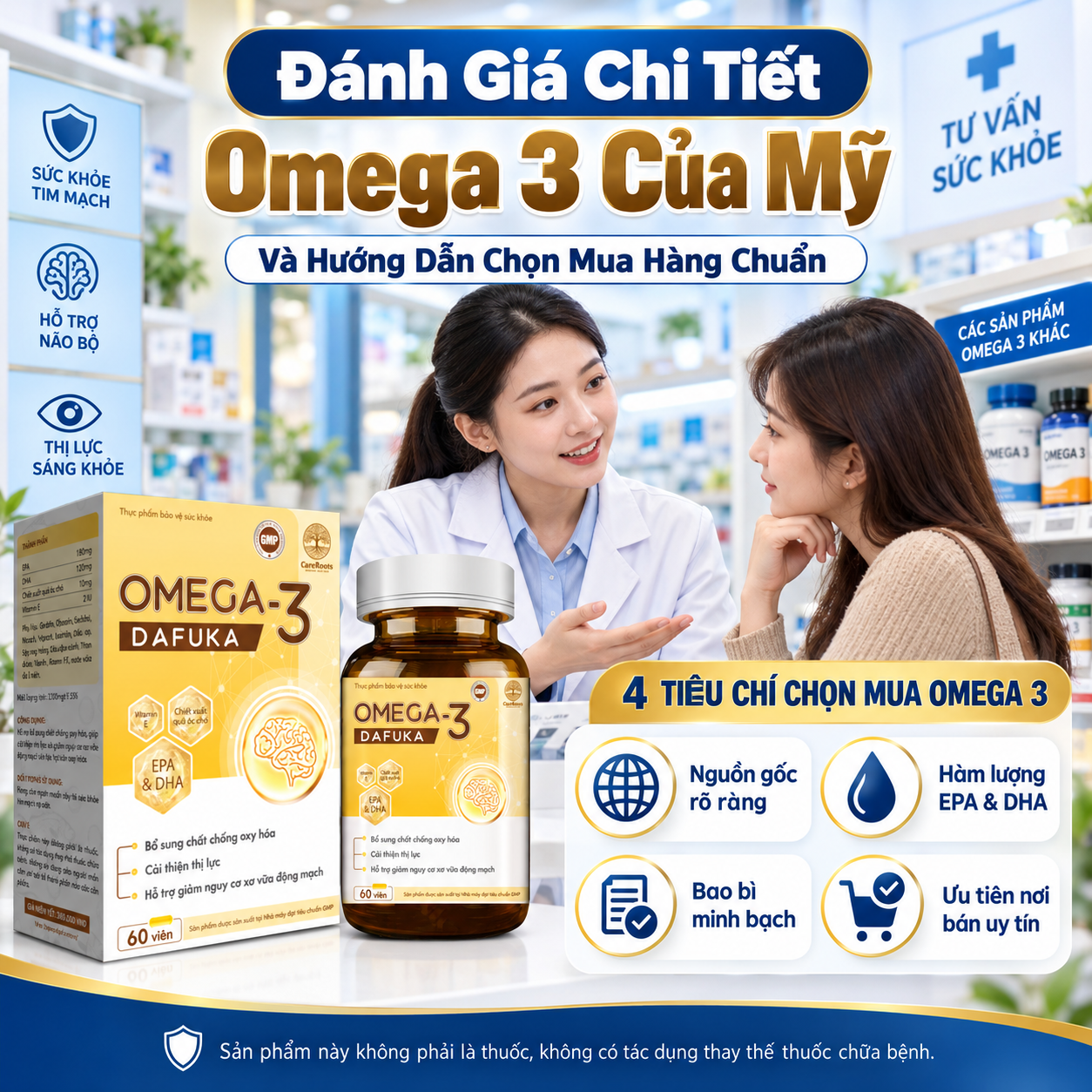 Đánh Giá Chi Tiết Omega 3 Của Mỹ Và Hướng Dẫn Chọn Mua Hàng Chuẩn