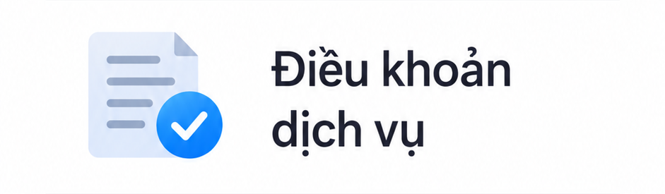 Điều khoản dịch vụ