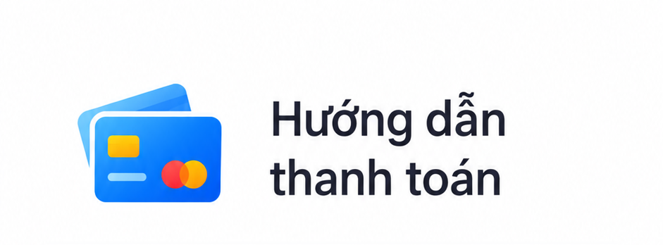 Hướng dẫn thanh toán