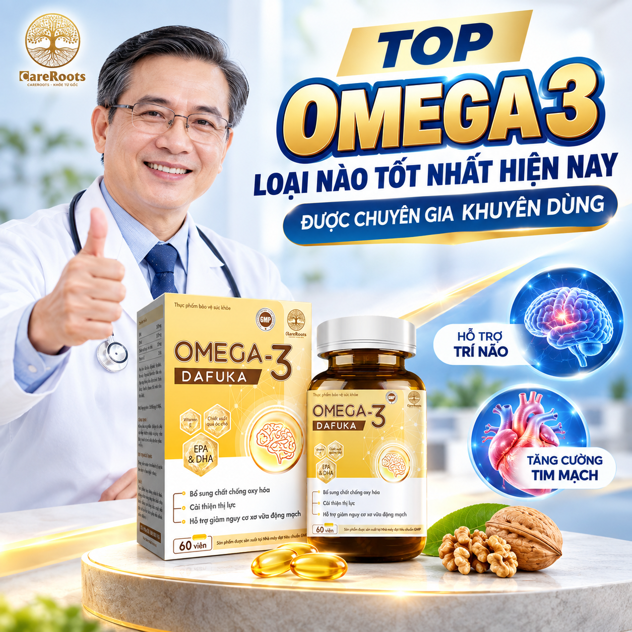 Top Omega 3 Loại Nào Tốt Nhất Hiện Nay Được Chuyên Gia Khuyên Dùng