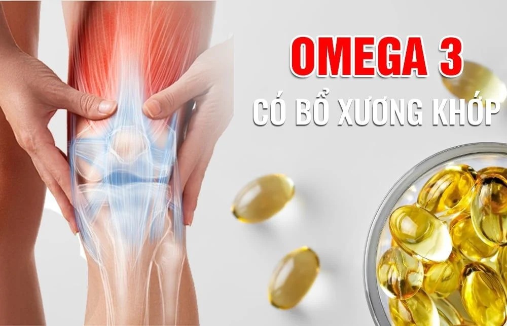 Omega-3 hỗ trợ giảm viêm, bảo vệ xương khớp và tim mạch
