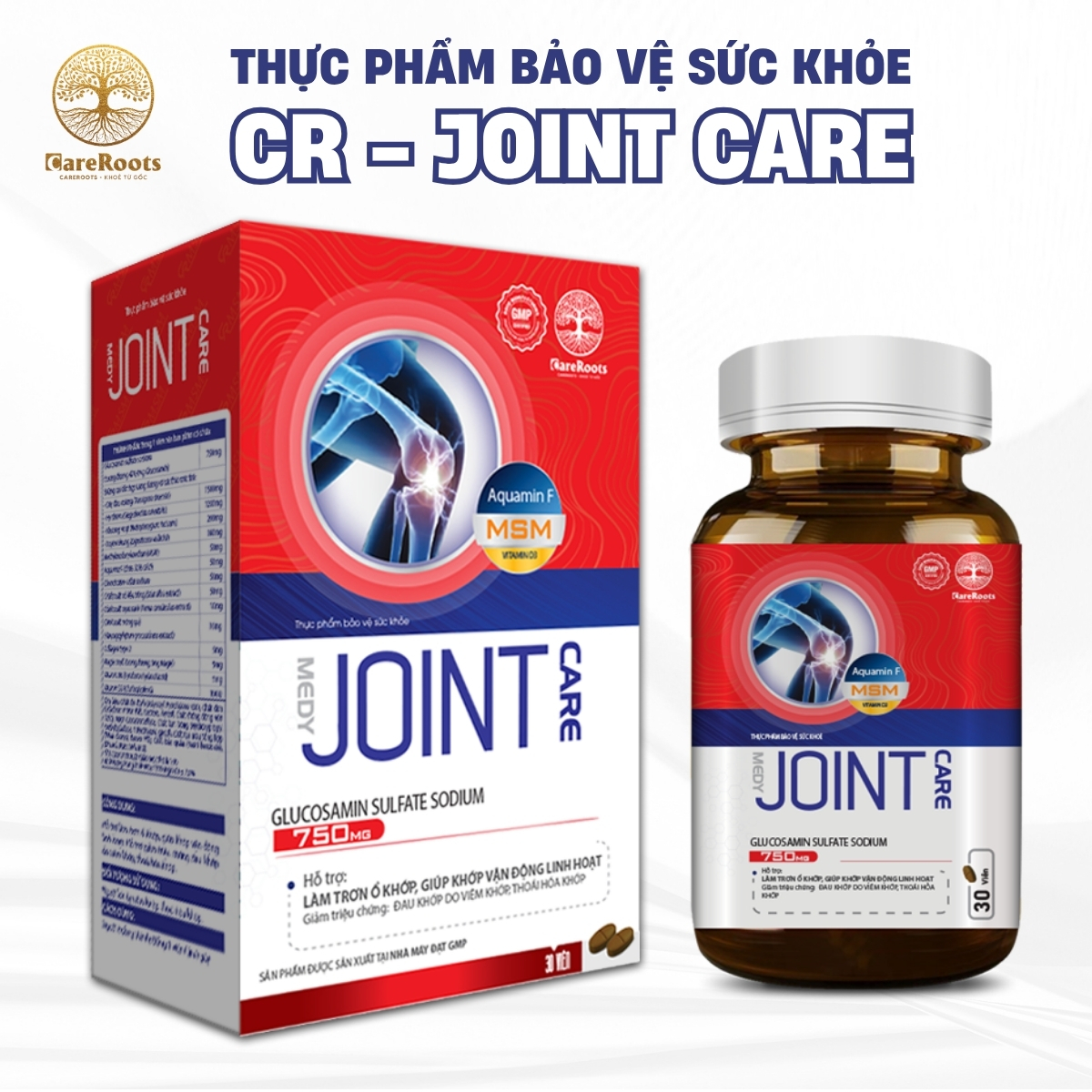 CR-Joint Care Hỗ Trợ Xương Khớp, Hộp 30 viên