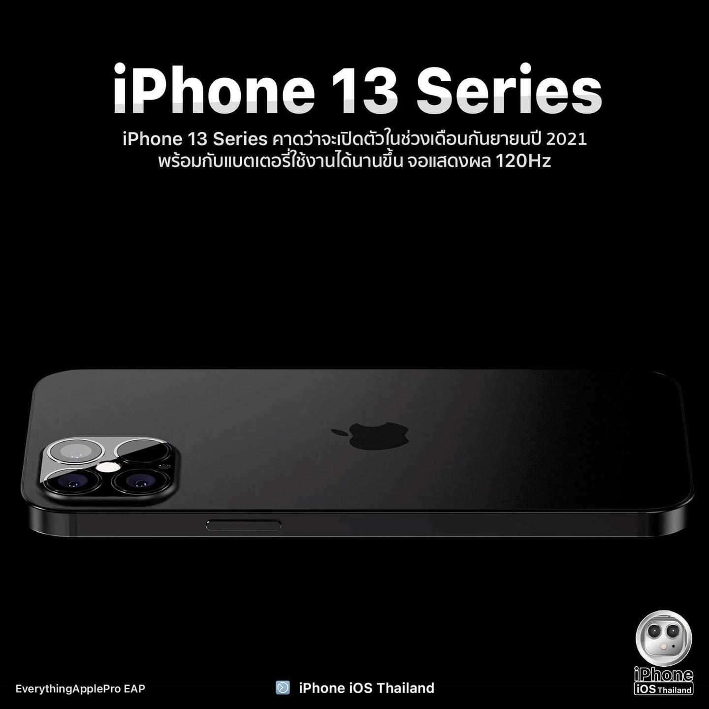 iPhone 13 Series dự kiến sẽ được ra mắt vào năm 2021
