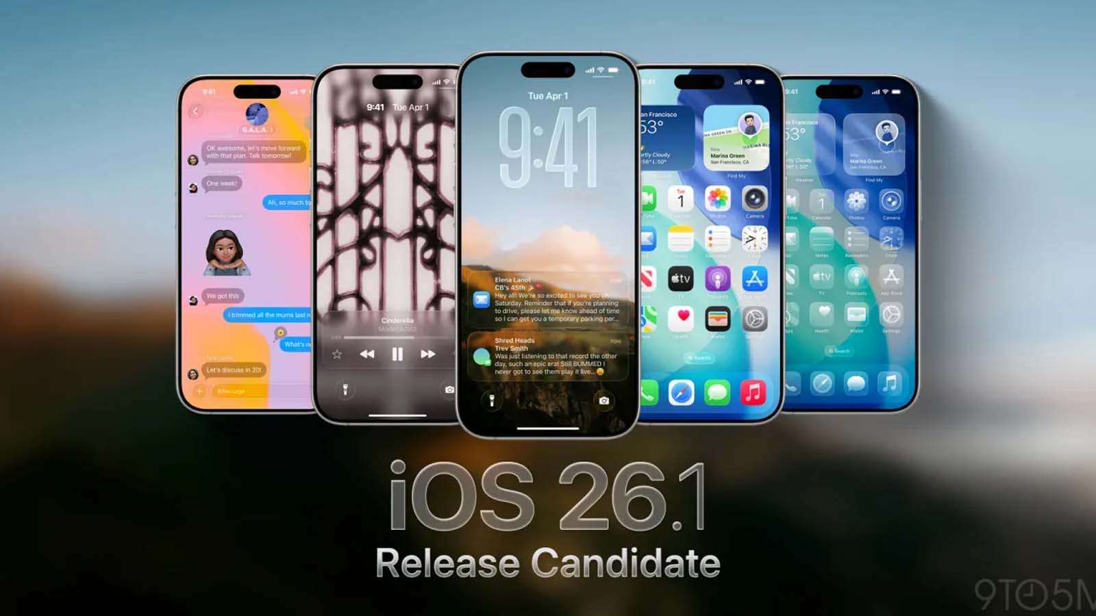 Apple phát hành iOS 26.1 RC, sẵn sàng phát hành bản chính thức
