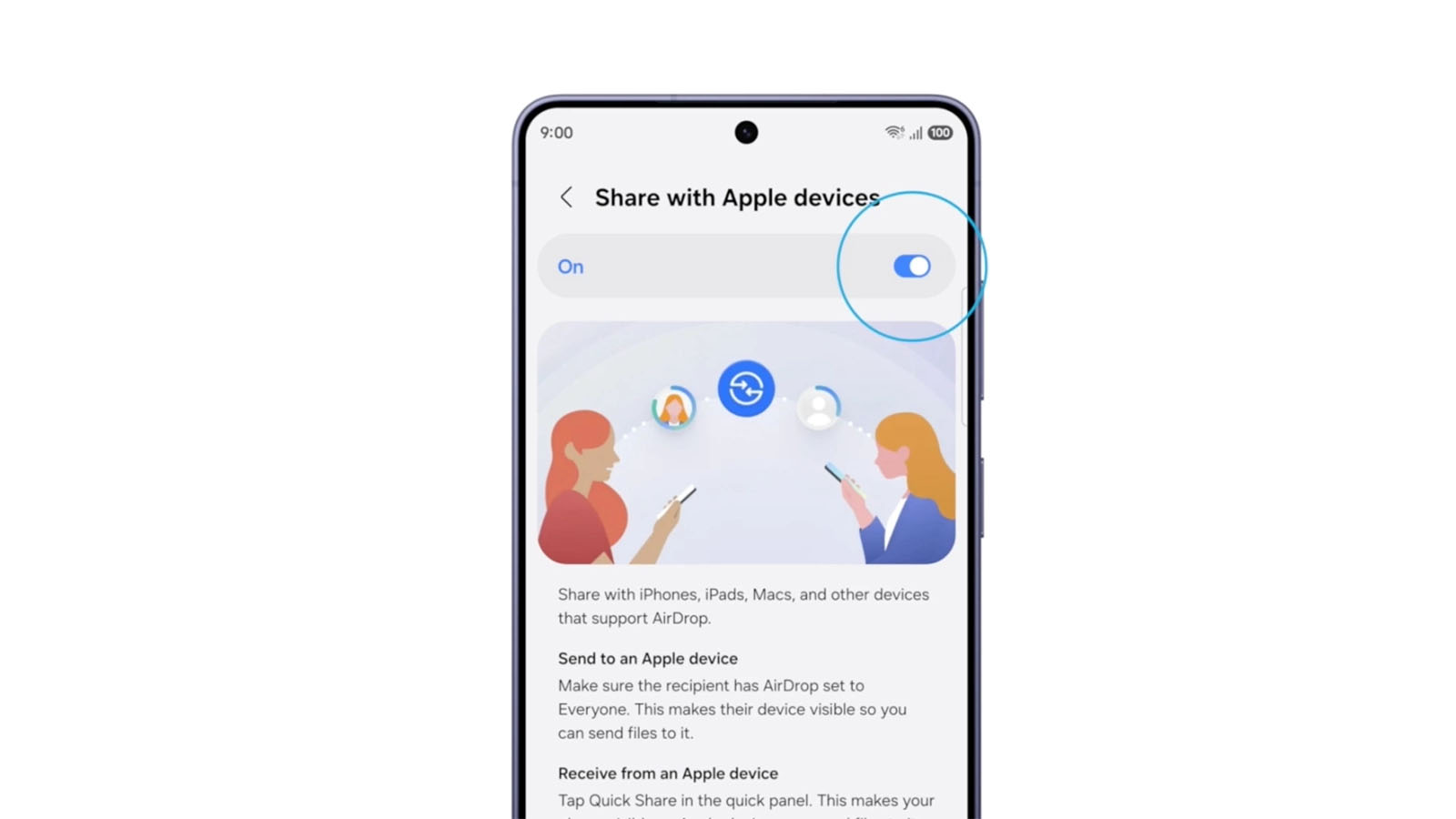 Samsung sắp hỗ trợ AirDrop cho nhiều dòng Galaxy cũ mà không cần cập nhật One UI