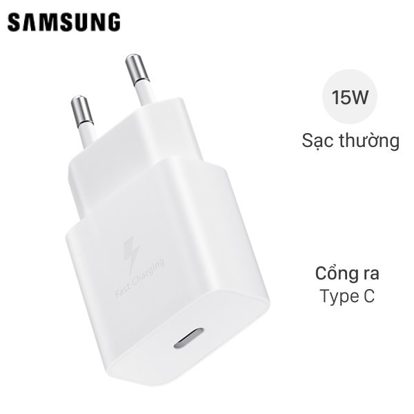 Cóc sạc nhanh Type C 15W Samsung A14