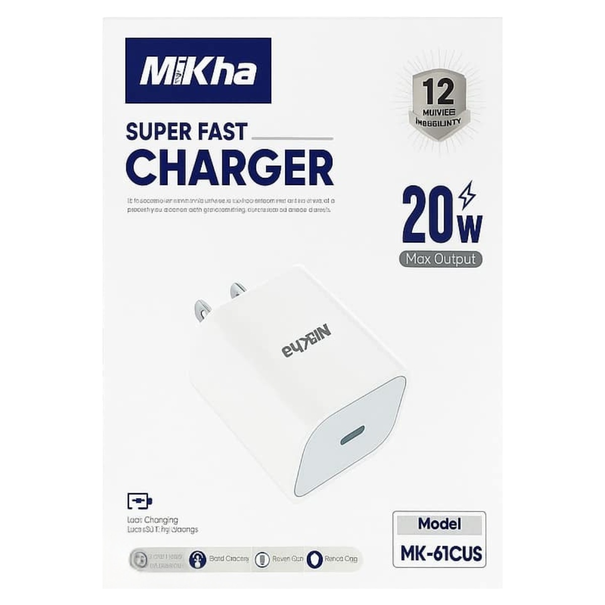 Cóc sạc nhanh PD20W MIKHA