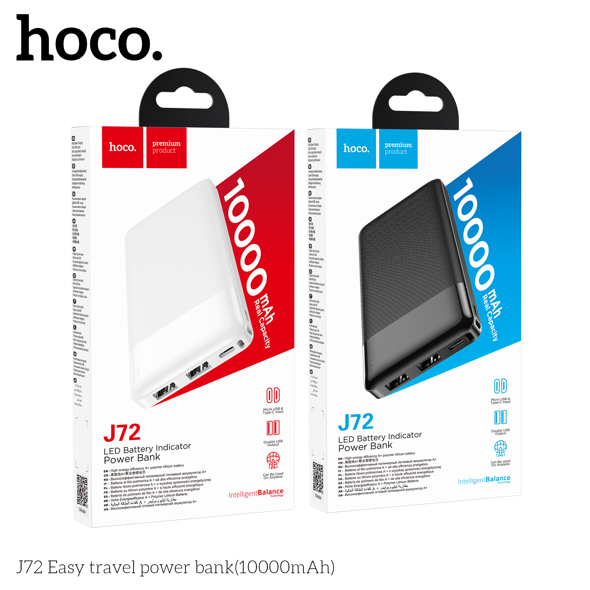 Sạc dự phòng Hoco 10000mAh J72