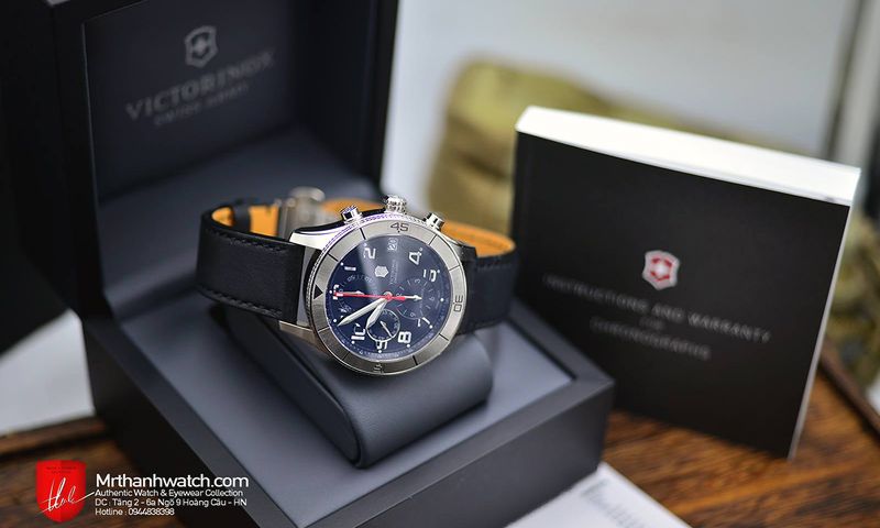 ng h Victorinox Ambassador Black Dial 241193