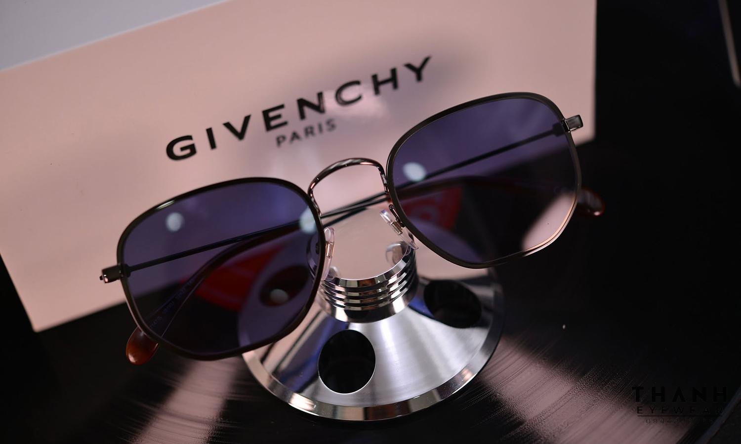 Kính râm Givenchy GV7147/S 0V81 KU Dark Ruthenium/Blue
