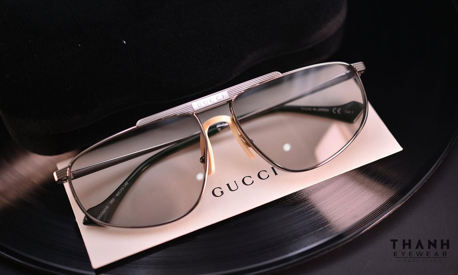Kính râm Gucci GG0841S 002 Ruthenium Grey
