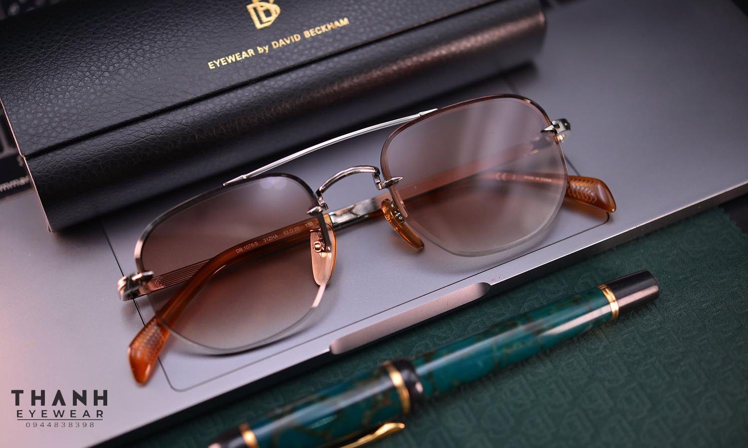 Kính râm David Beckham David Beckham DB1078/S 31Z HA Ruthenium Havana