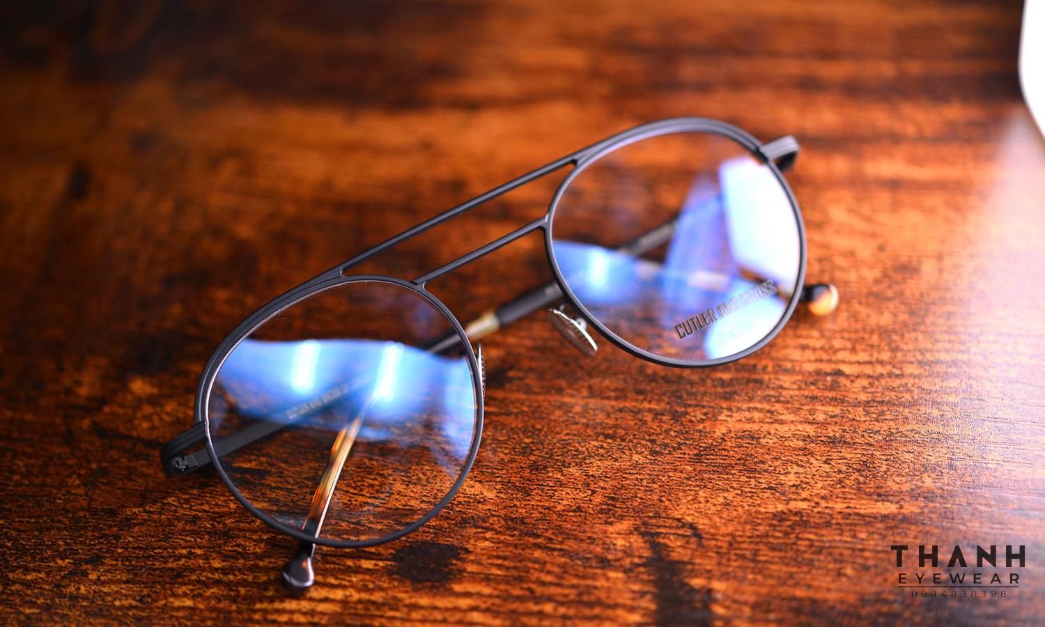 Gọng kính Cutler and Gross CG1269 013 Black/tortoise shell/Brown