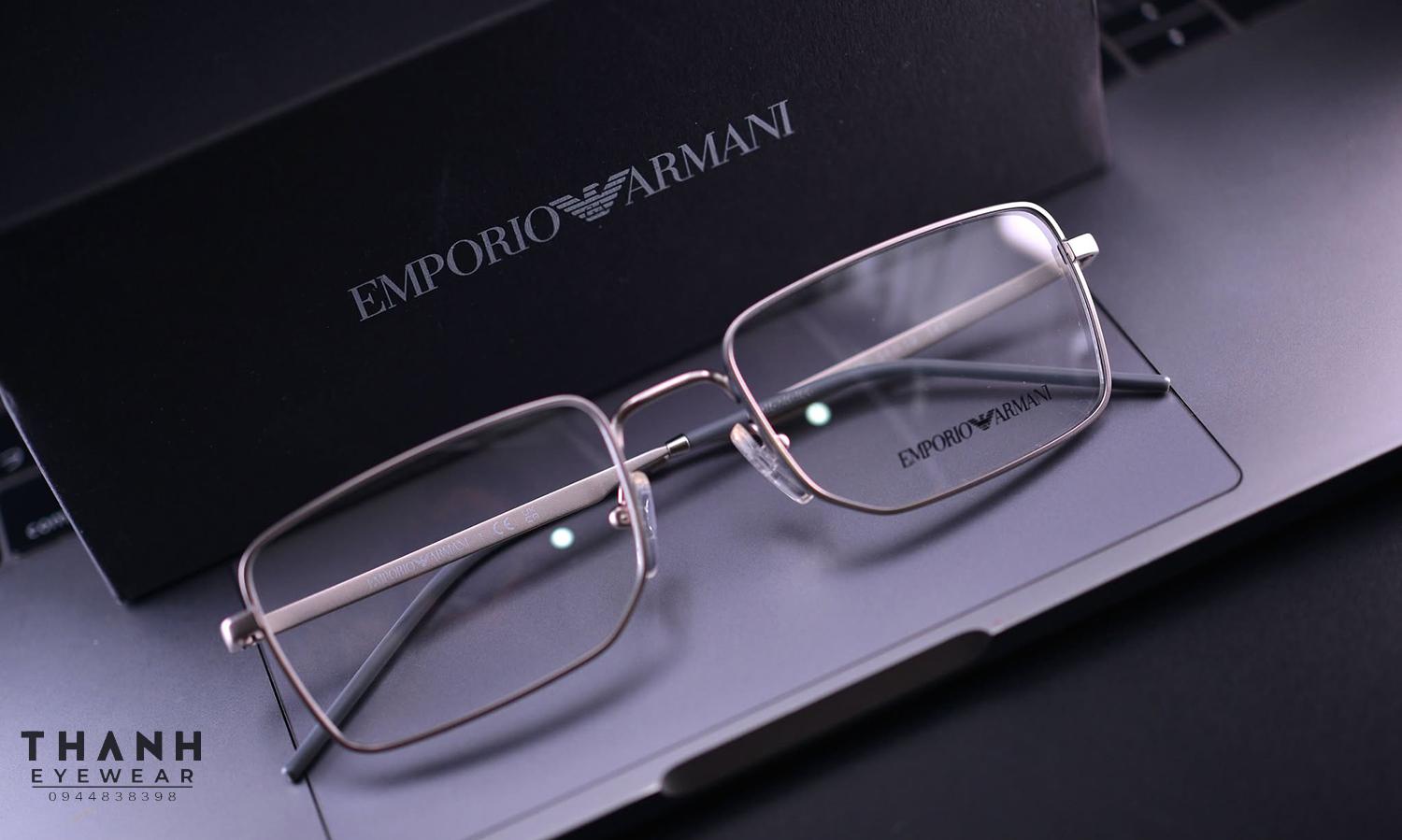 Gọng kính Emporio Armani EA1153 3045 Matte Silver