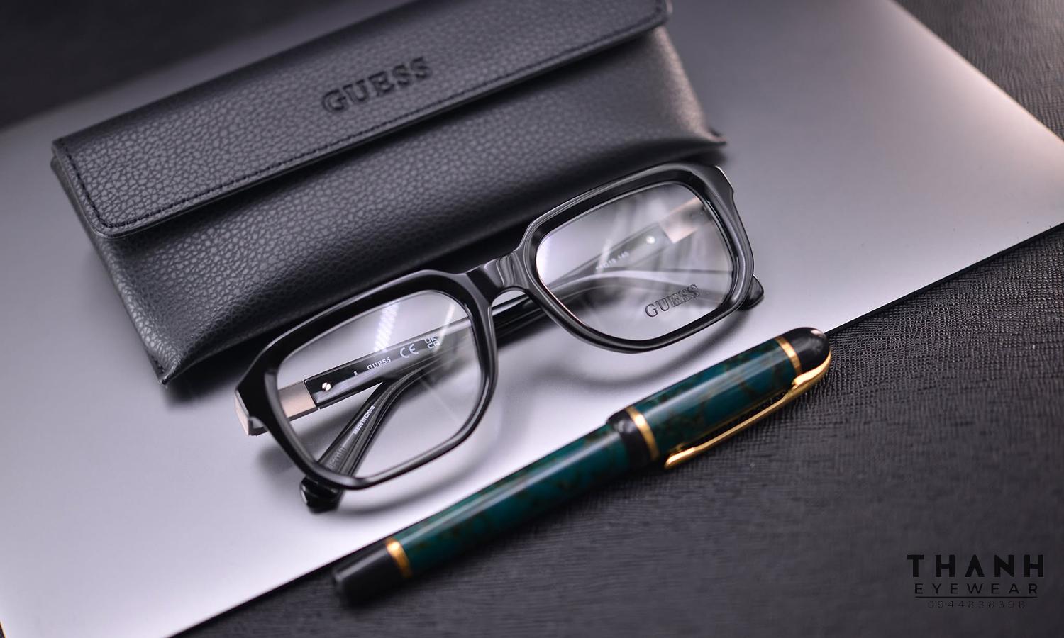 Gọng kính Guess ­GU50332 ­001 ­Shiny Black