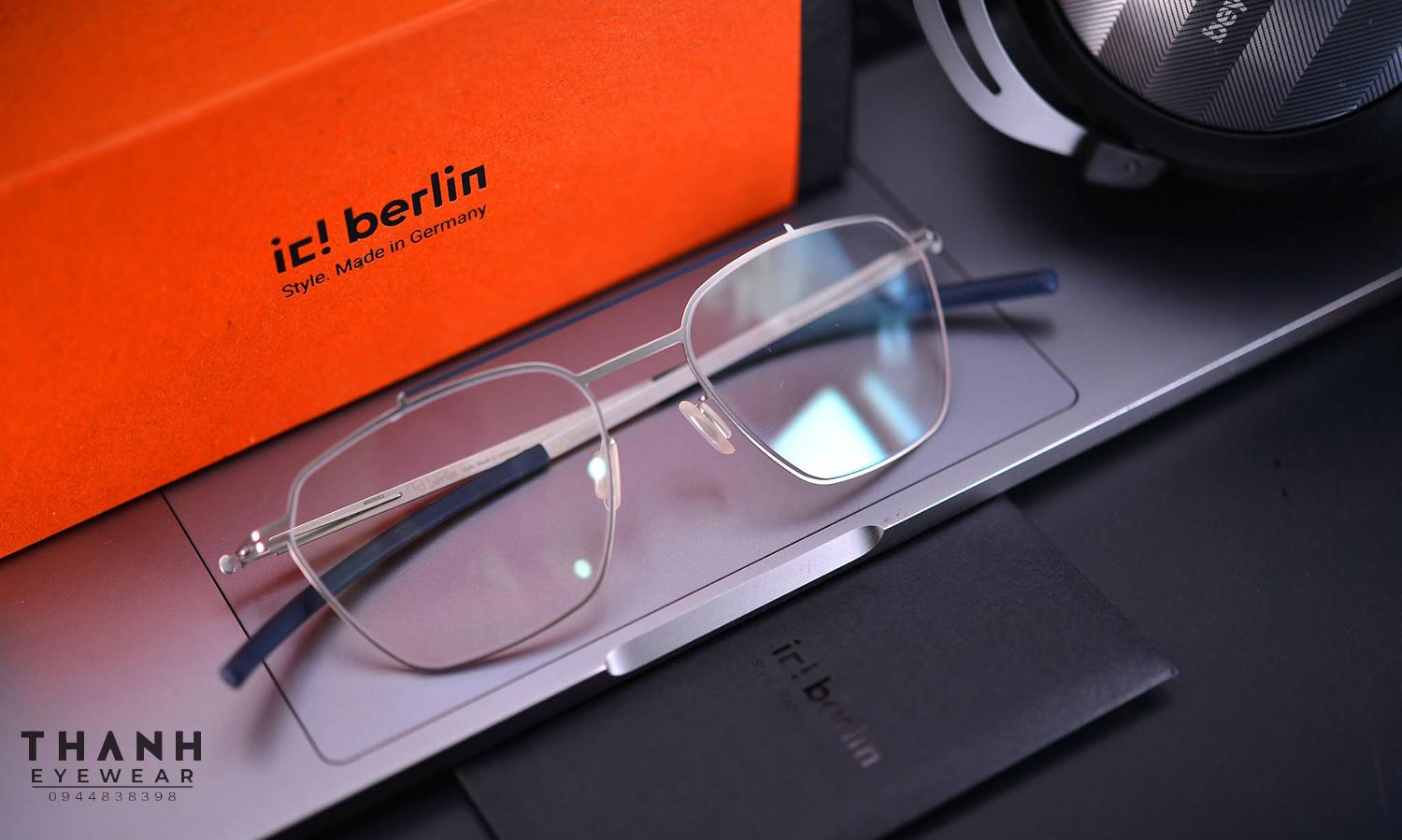 Gọng kính IC! Berlin LOTSOM1627B 024 Marine Blue/Pearl
