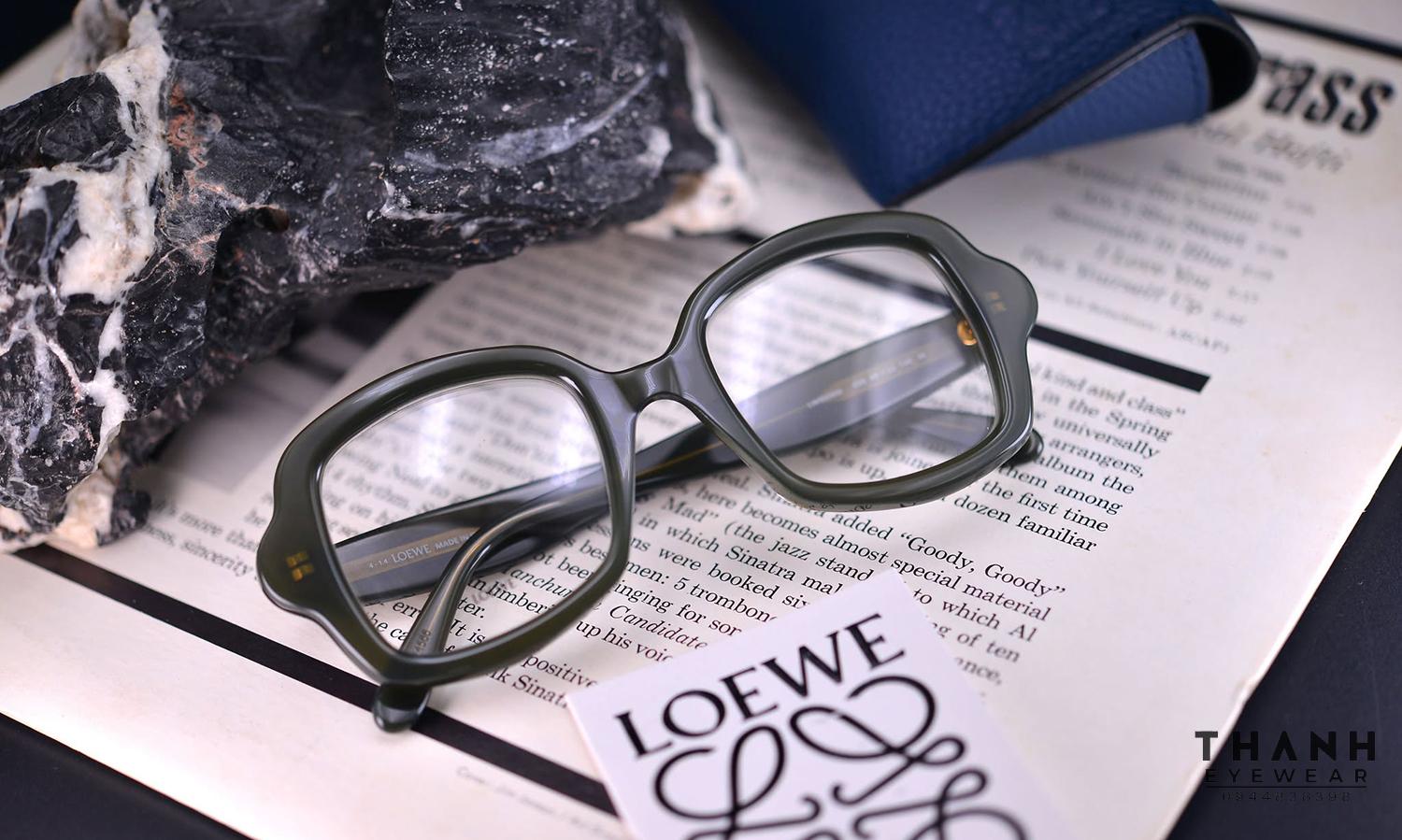 Gọng kính Loewe LW50066I 096 Olive Green