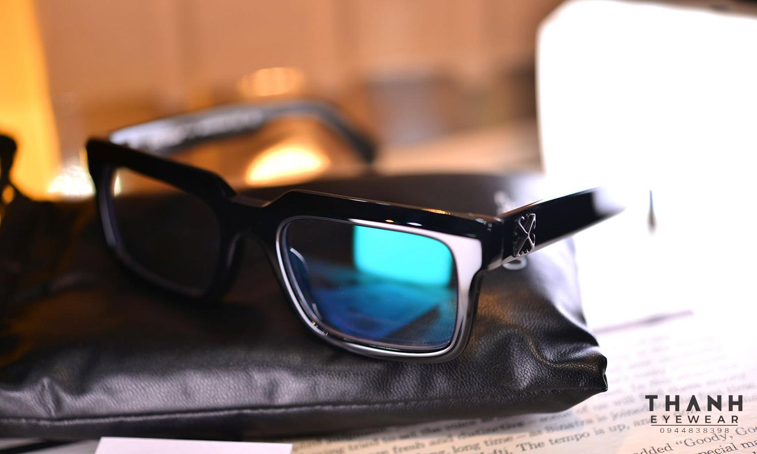 Gọng kính Off-white STYLE73 1000 Black Blue Light Block