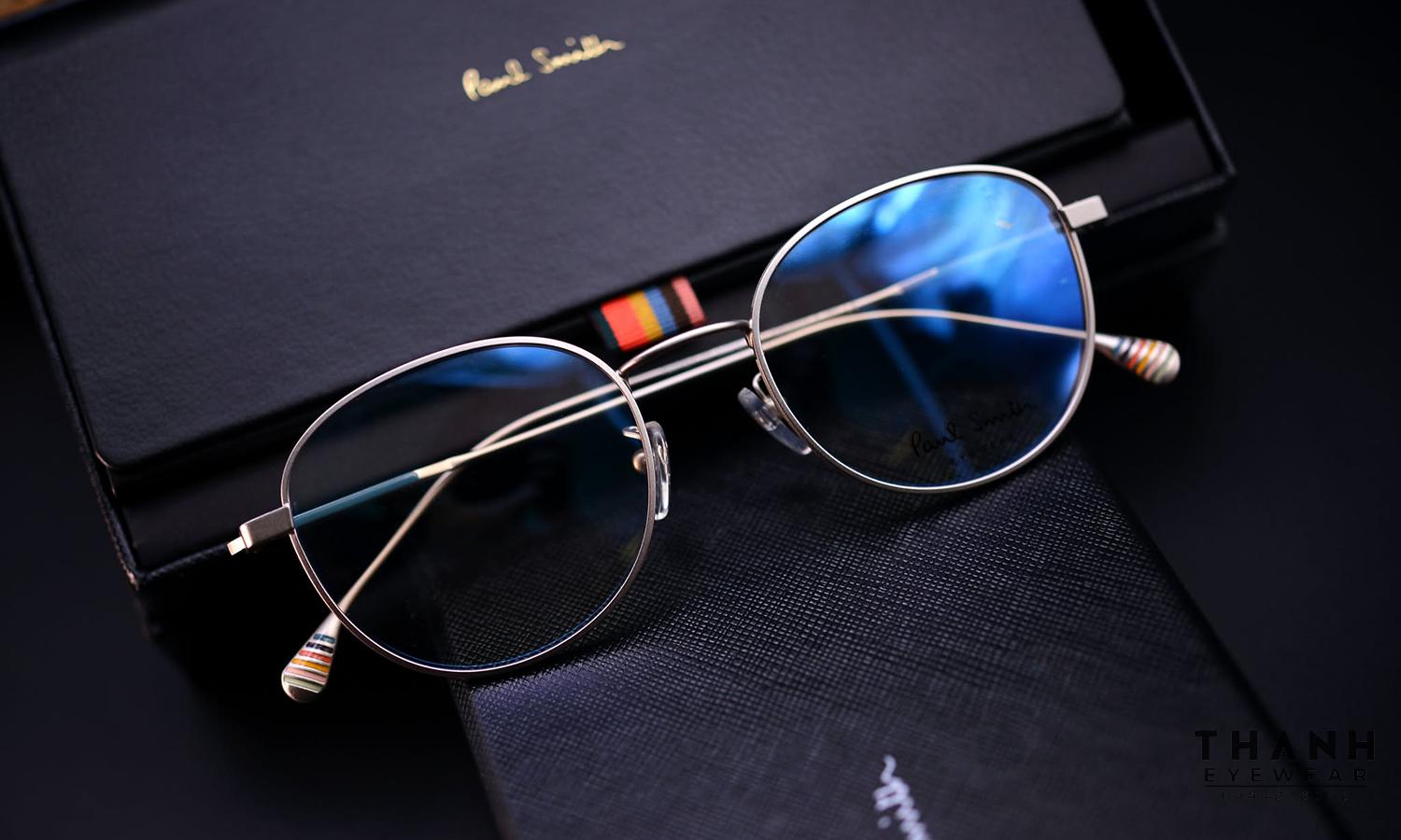 Gọng kính Paul Smith Round Dawson Matte Silver
