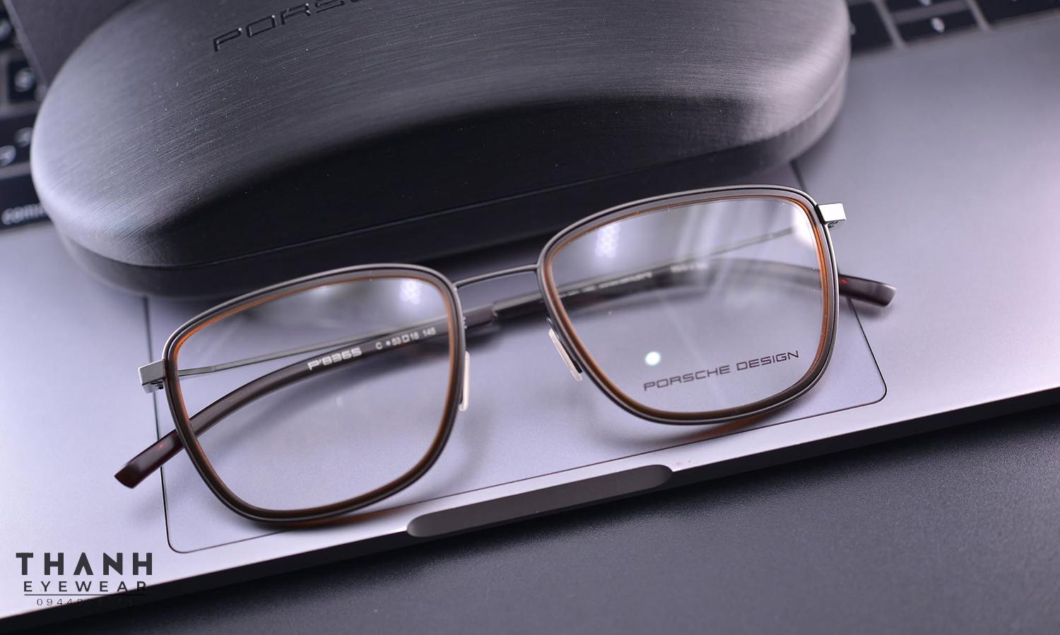 Gọng kính Porsche P8365 C Grey Brown