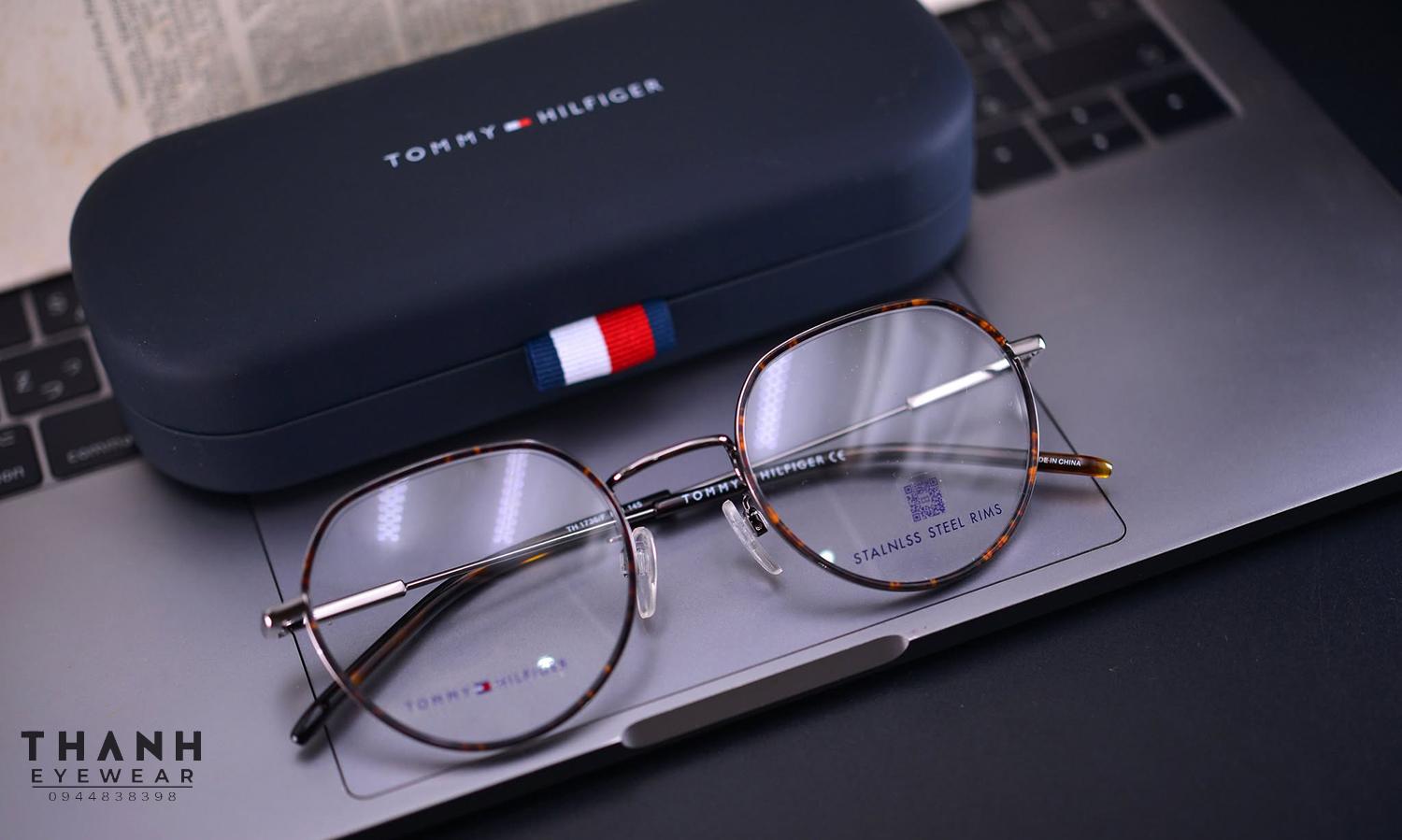 Gọng kính Tommy Hilfiger TH1736/F 0KJ1 00 Dark Ruthenium