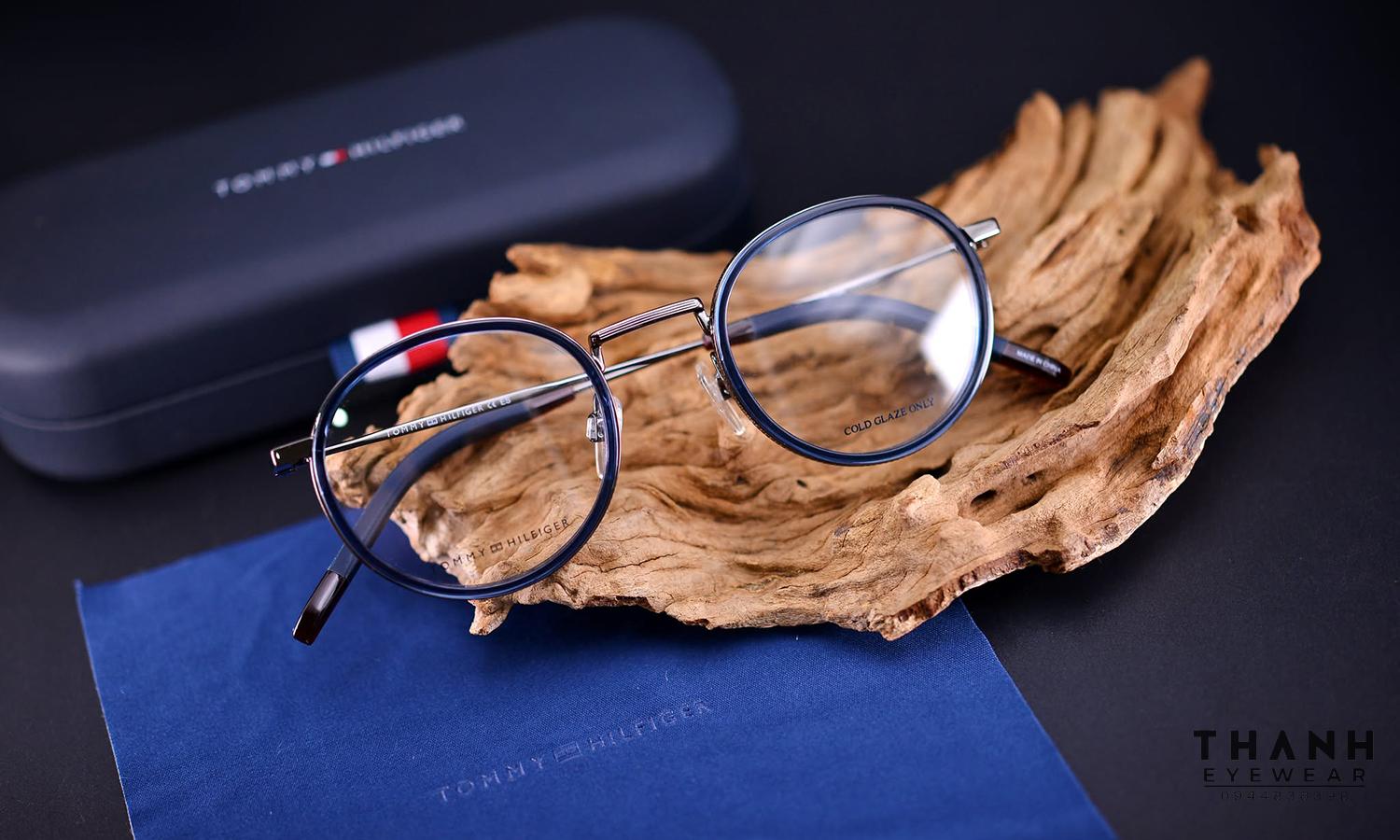 Gọng kính Tommy Hilfiger TH1815 0PJP00 Blue Metal