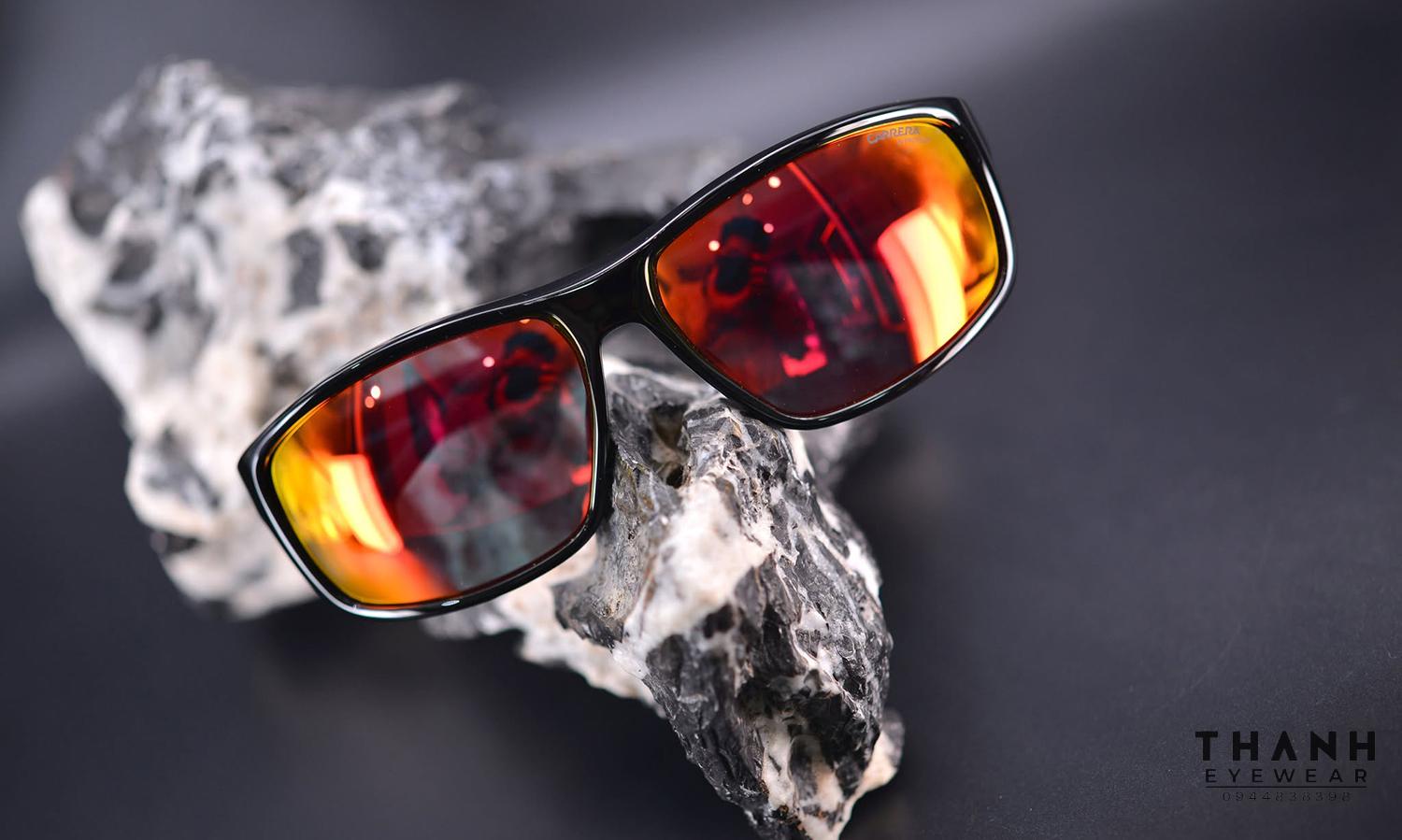 Kính râm Carrera 8038/S 0OITUZ Black Red