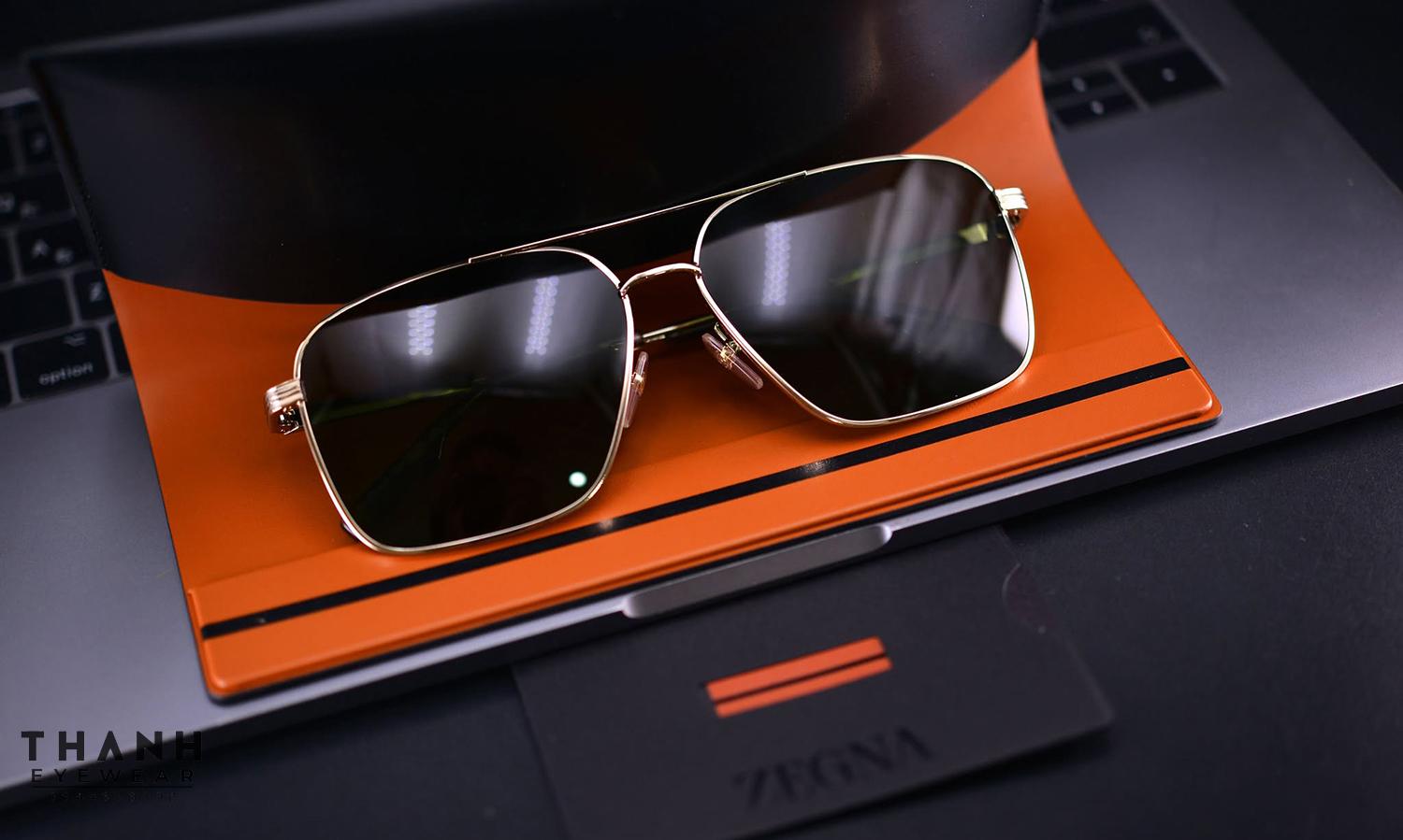 Kính râm Ermenegildo Zegna EZ0224D 32N Gold