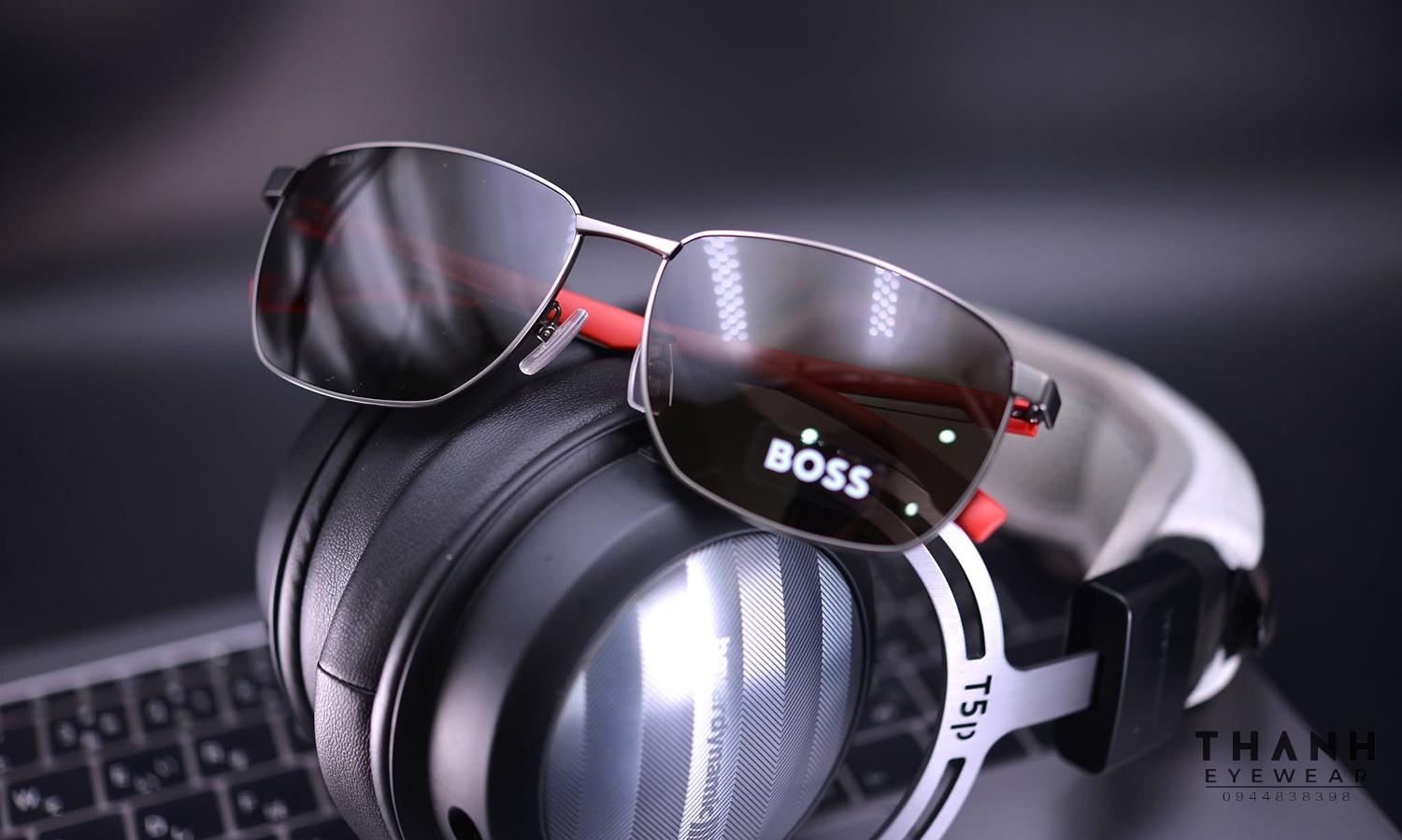 Kính râm Hugo Boss 1469/F/SK R80/IR Dark Ruthenium/Red