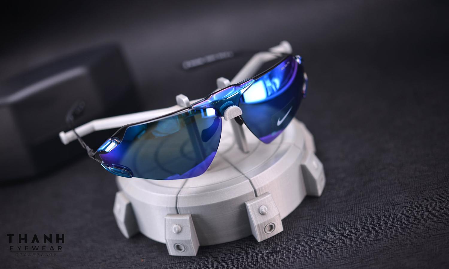 Kính râm NIKE ZEUS EDGE EV24030 ­410 Blue frame Blue Mirror lens