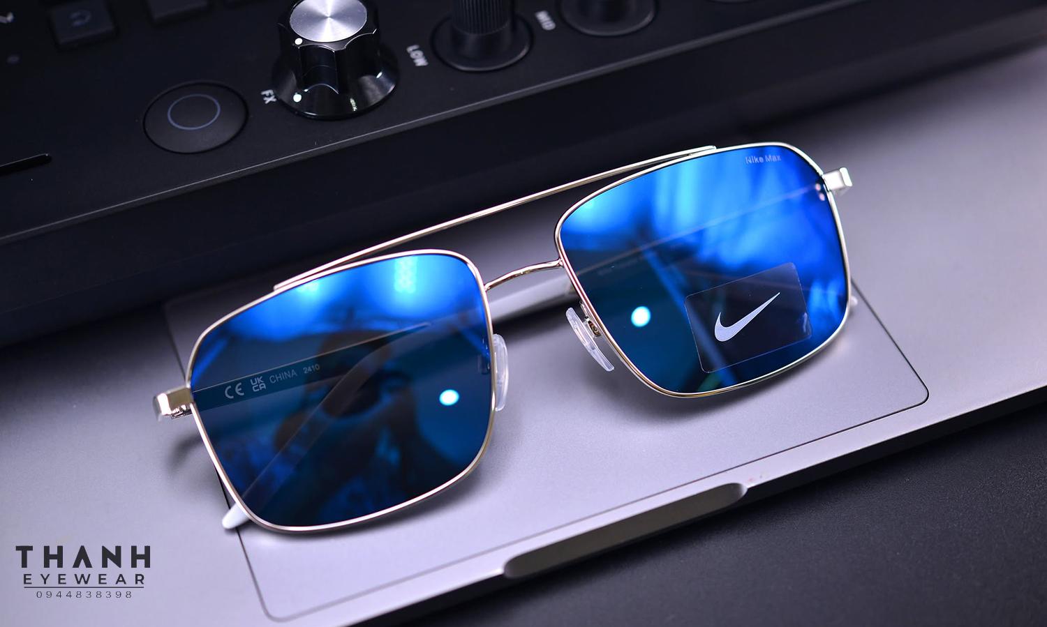 Kính râm Nike TRAVELER STRIKE IB3676X 032 SILVER / BLUE MIRROR