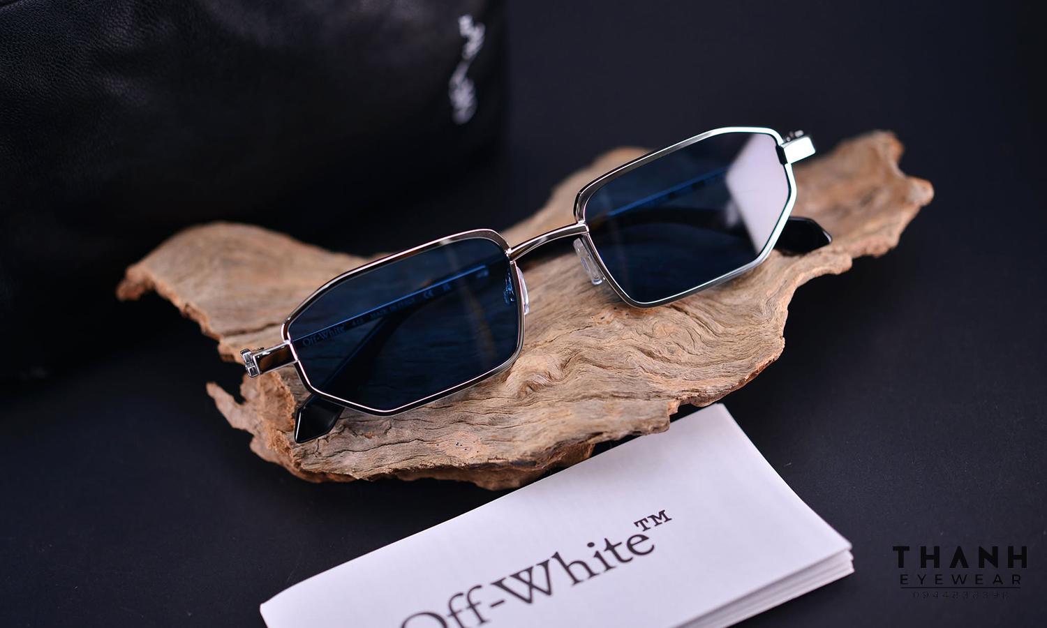 Kính râm Off-White OERI14J LOA 7245 Silver/Blue