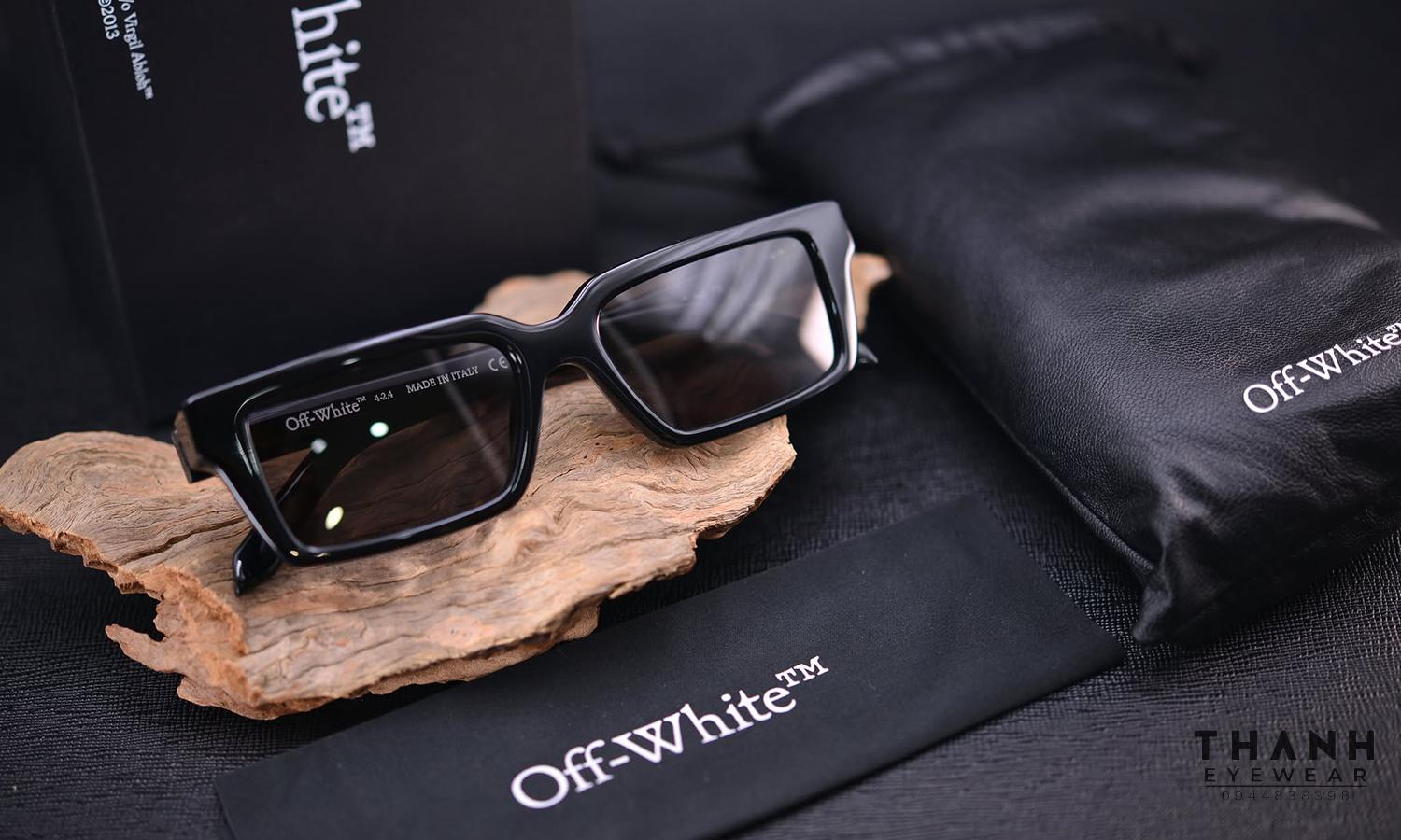 Kính râm Off-white OERI13AWARREN 1007 Dark Grey