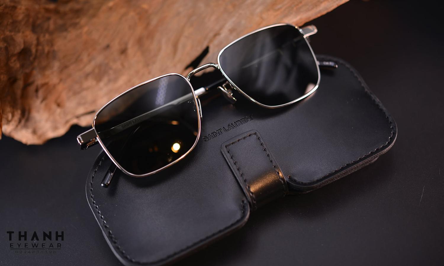 Kính râm Saint Laurent SL529 002 Silver Grey