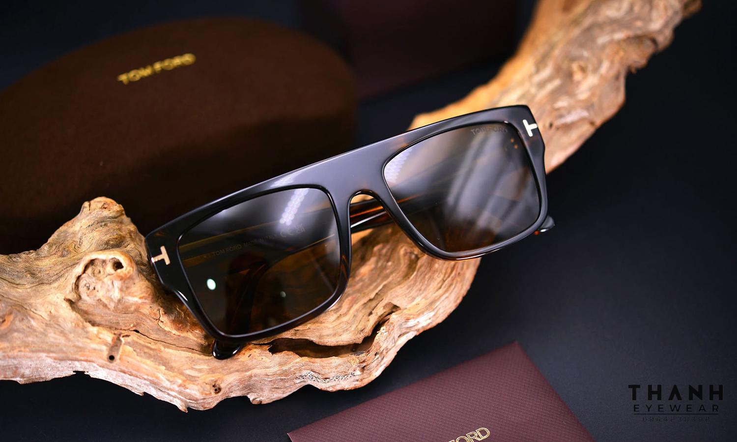Kính râm Tom Ford TF0907 48J Dark Havana/Brown