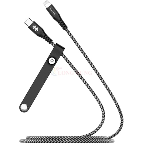 Cáp USB Type-C to Lightning HyperDrive MFI Touch 20W 1m HD-CLB513