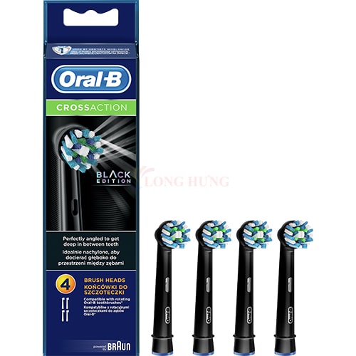 Đầu bàn chải thay thế bàn chải điện Oral-B CrossAction 91831068 (Set 4 cái)