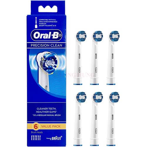 Đầu bàn chải điện Oral-B Precision Clean 90045966 (Set 6 cái)