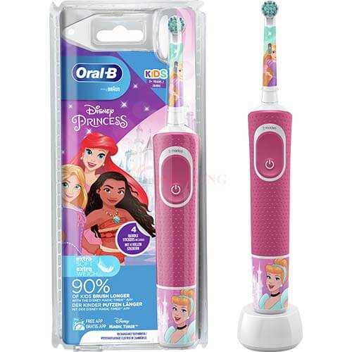 Bàn chải điện trẻ em Oral-B Vitality 100 Disney Extra Soft - Princess