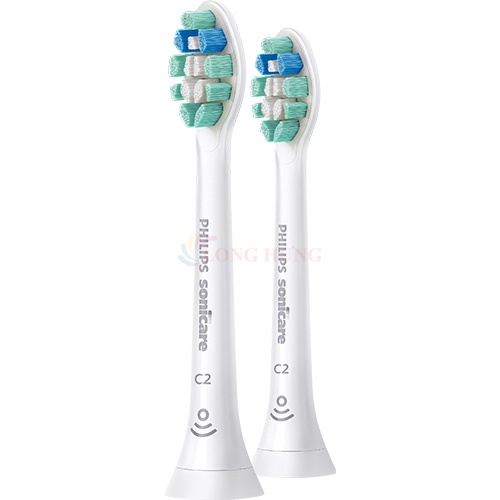 Đầu bàn chải điện Philips Sonicare C2 Optimal Plaque Defence HX9022/28 (Set 2 cái)